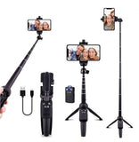 Bluetooth Selfie Stick Tripod Stand