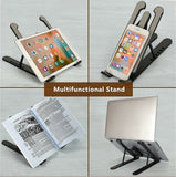 Portable Laptop Stand (Suitable for Different Laptops, Tablets & Mobile Phones)